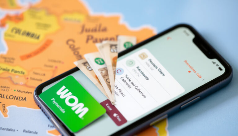 Pagar WOM: guía completa de métodos de pago en Colombia